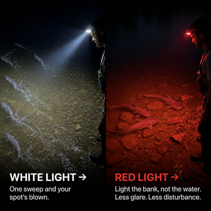 TerraBeam Red Light Headlamp