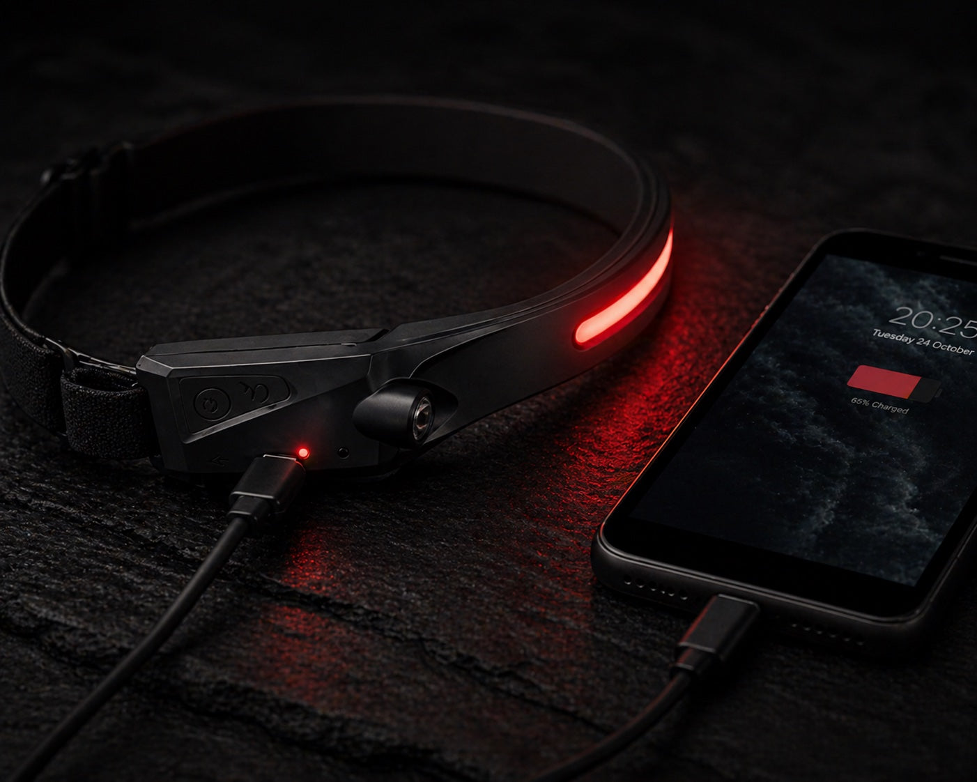 TerraBeam Red Light Headlamp
