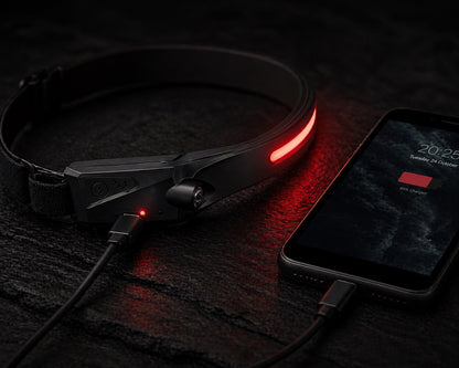 TerraBeam Red Light Headlamp